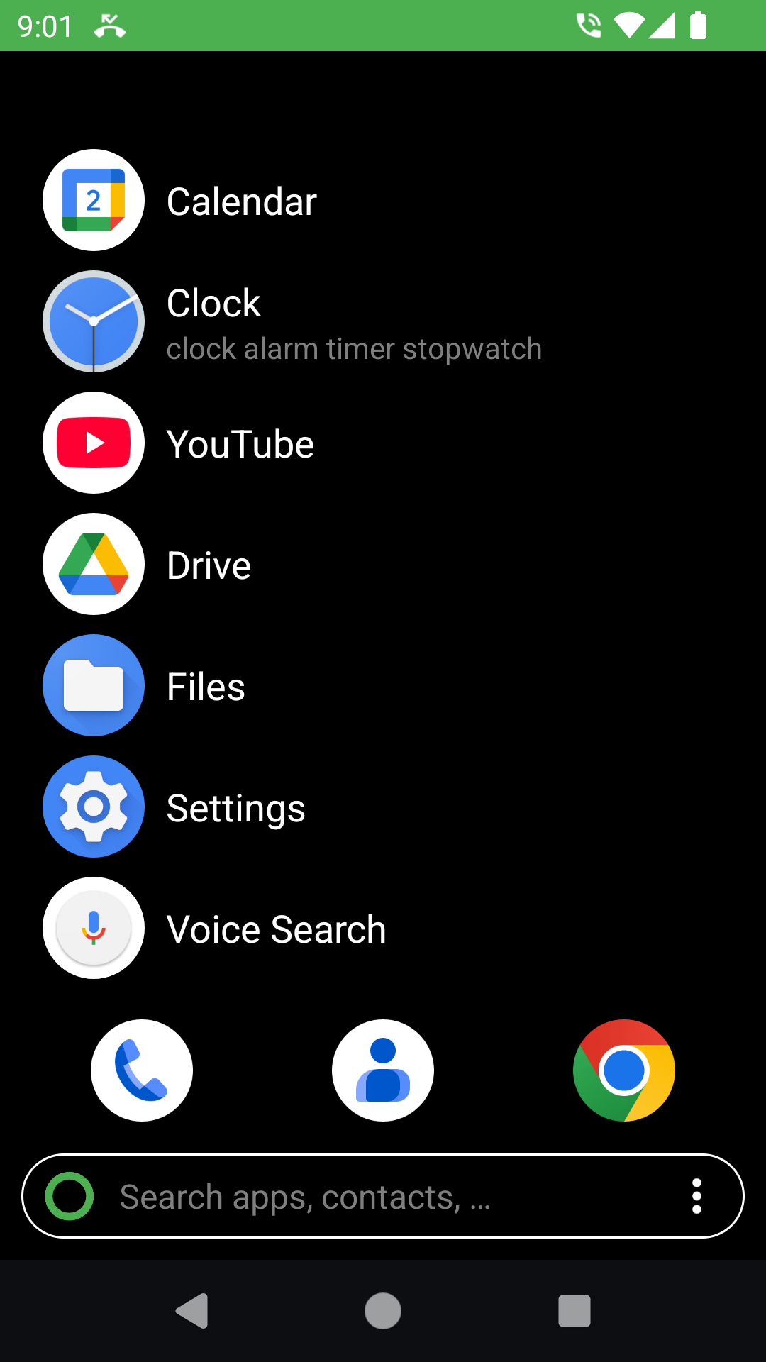 Dark transparent theme