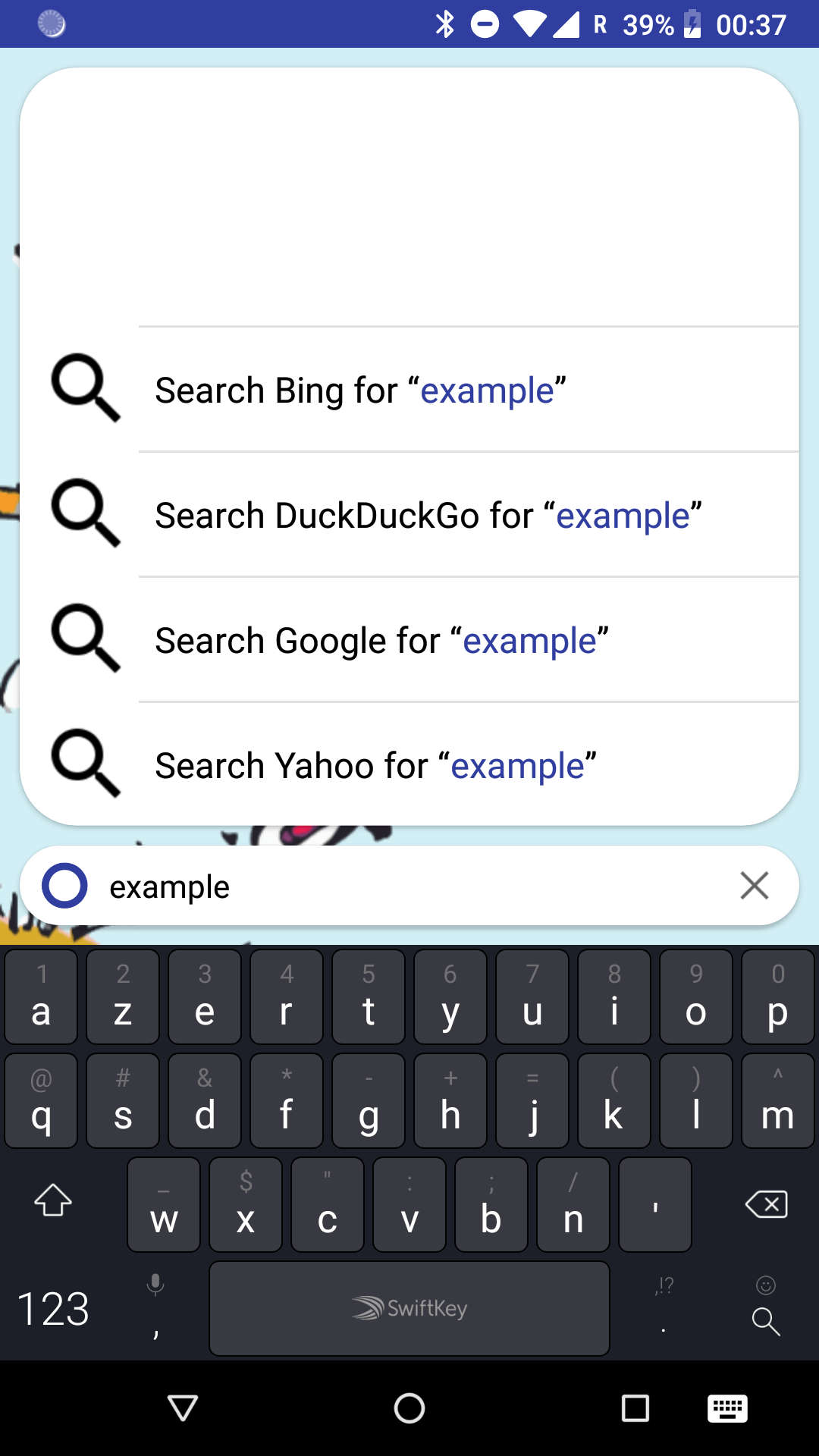 Multiple search providers