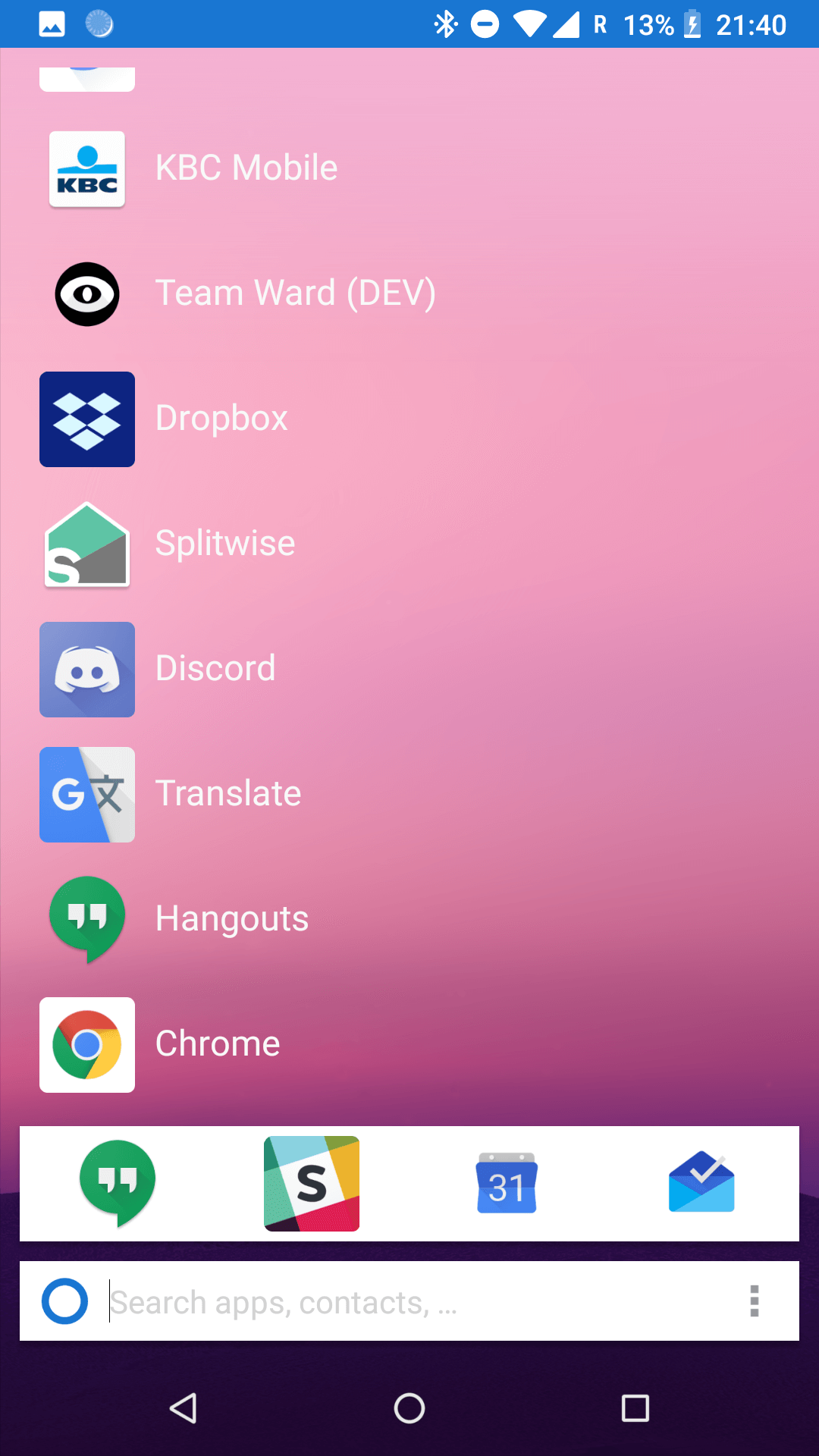 Transparent theme